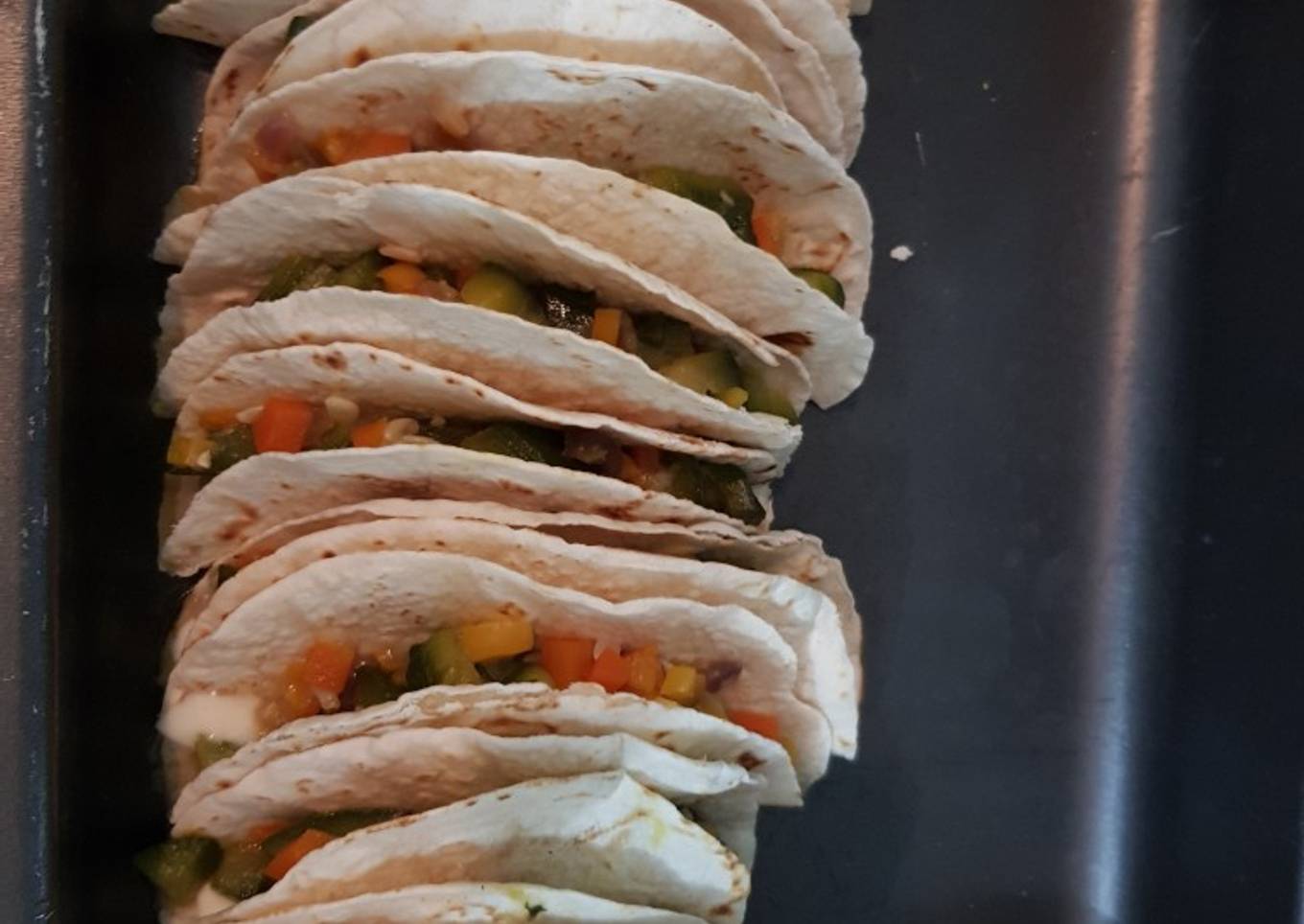 Tacos o creps veggie