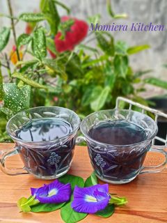 Foto resep Teh Bunga Telang Jahe Madu