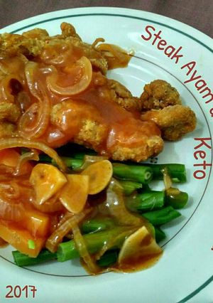 Foto resep Steak Ayam ala WS #keto