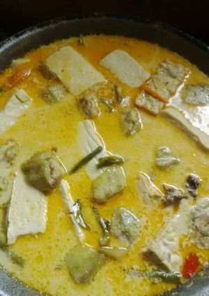 Foto resep lodeh tahu +terong kua kuning