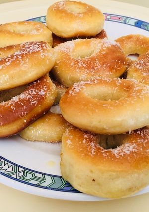 صورة لوصفة دونات بالفرن