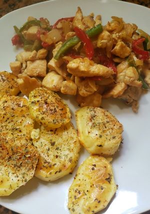 Una foto de Pollo a la cerveza