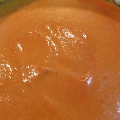 A picture of Slow Cooker Tomato Soup.