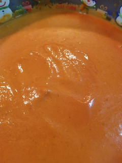 A picture of Slow Cooker Tomato Soup.