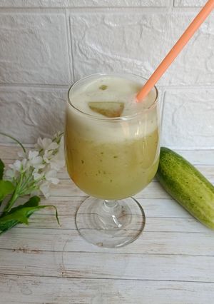 Foto resep Jus Timun Nanas