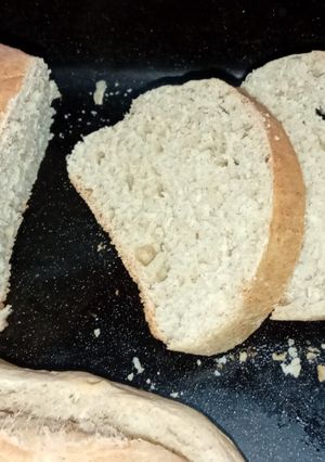 Una foto de Pan flautita semi integral c/Roquefort y mayonesa
