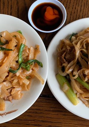 Hình của món Phở xào kiểu trung.