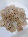 Tumis Crunchy akar teratai (lotus) saos tiram