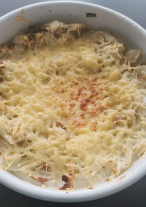 Une photo de Gratin d'endives à l'air fryer