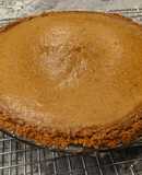 Real Pumpkin Pie with a Gingersnap Crust