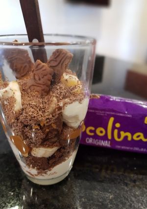 Una foto de Postre chocolinas 🤗
