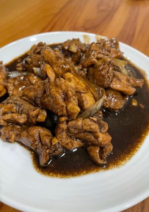 Foto resep Ayam lada hitam