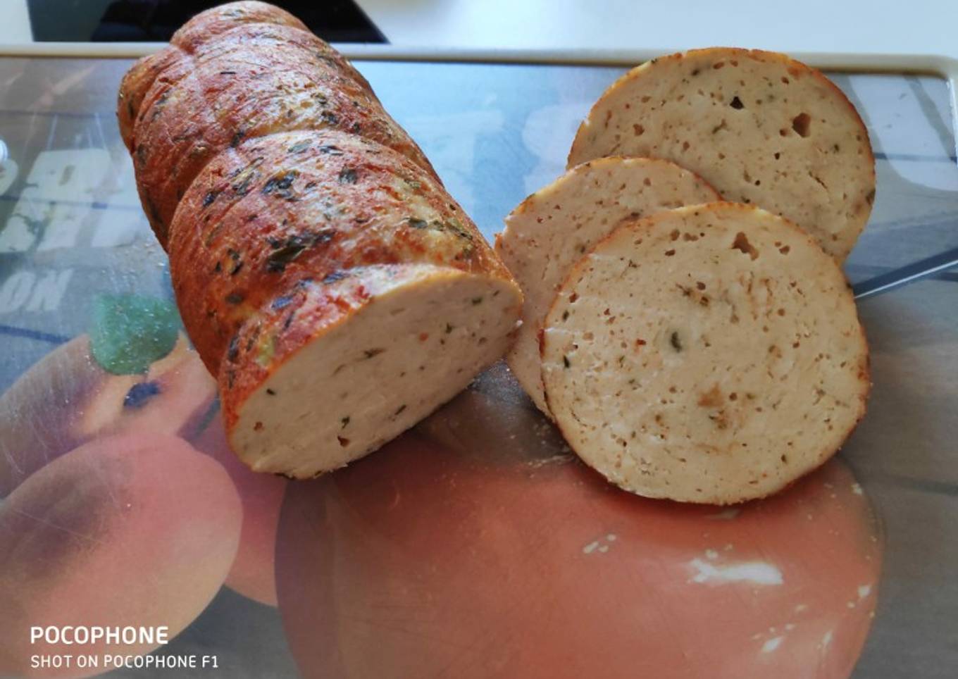Fiambre de pollo casero