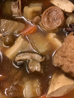 素滷味(苦瓜、豆乾、油豆腐) 的食譜成品照片