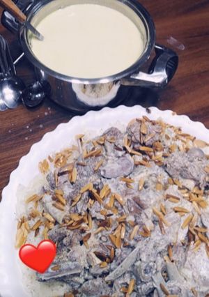 صورة لوصفة منسف