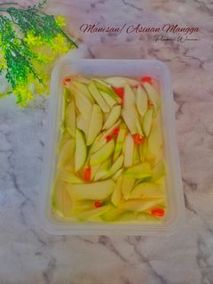 Foto resep 674. Manisan / Asinan Mangga