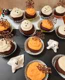 Happy Halloween muffin gluténmentesen