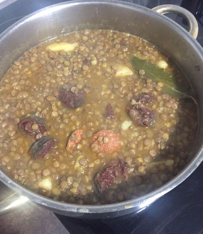 Foto principal de Lentejas con morcilla y chorizo