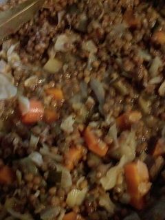 Una foto de Lentejas estofadas con verduras