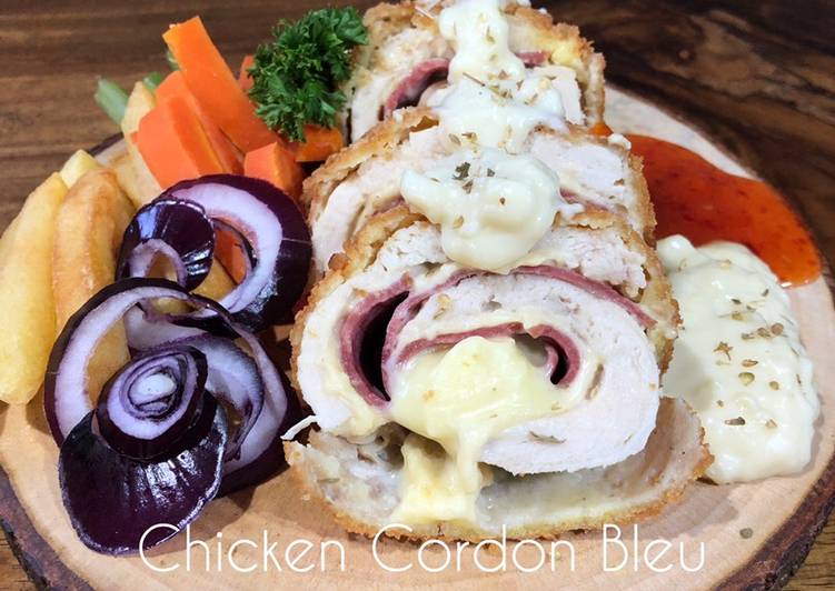 Bagaimana Membuat Chicken Cordon Blue, Enak