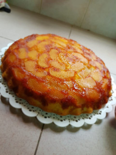 Una foto de Torta de manzanas invertida😋🤤