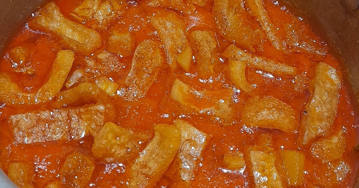 Sambal Goreng Kentang Krecek