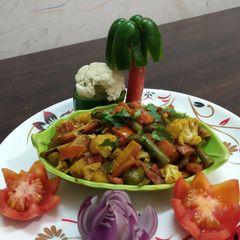 A picture of Indian Mix Veg.