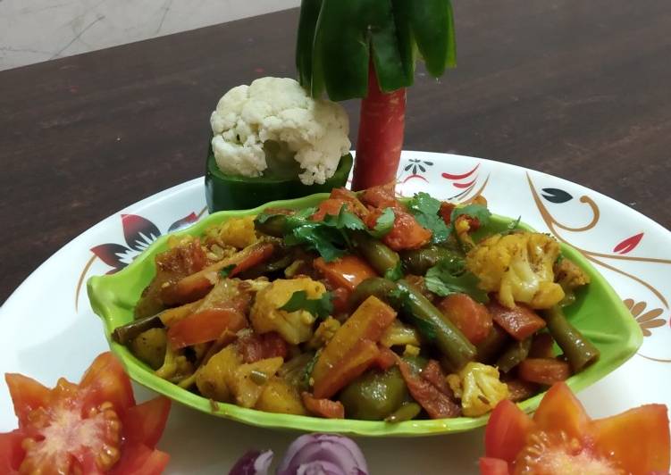 Simple Way to Make Perfect Indian Mix Veg