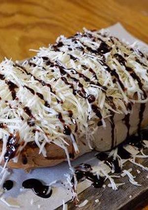 Foto resep Roti bakar keju saus coklat