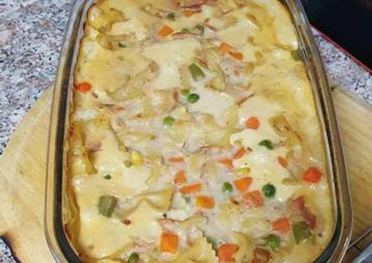 Tuna Cheesy Casserole