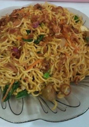 Foto resep Mie tumis cah bakso dan sosis