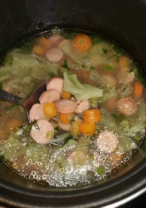 Foto resep Sayur Sop Sosis