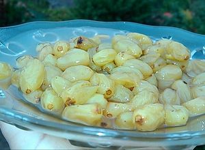 O poză a rețetei Dulceață de struguri albi.
