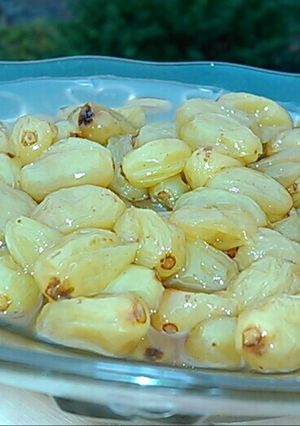 O poză a rețetei Dulceață de struguri albi.