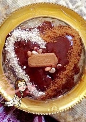صورة لوصفة كيكة الشوكولاته بصوص النوتيلا