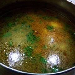Jhol Wale Aloo ki sabji A picture of Jhol Wale Aloo ki sabji.