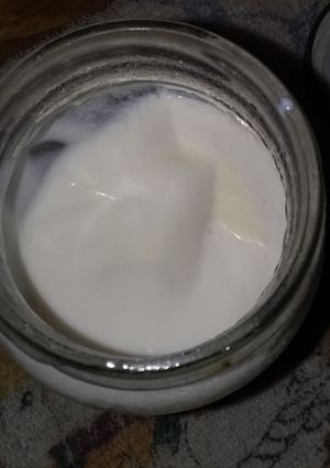 Una foto de Yogur casero