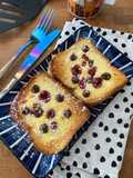 ☆Raspberry Cheesecake Toasts in the Air Fryer☆