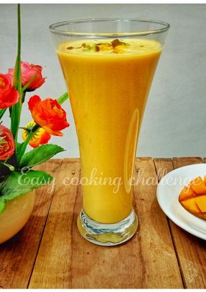 ম্যাঙ্গো মিল্কশেক (Mango Milkshake recipe in bengali) রেসিপির প্রধান ছবি