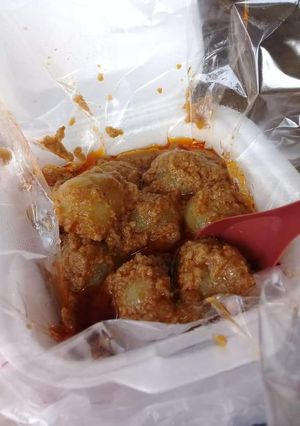Foto resep Cilok empuk no alot bumbu kacang