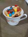 Postre serenito de dulce de leche