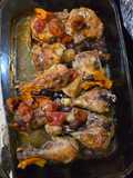 Piernas de Pollo al Horno