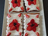 Sfogliatine cocco e fragole