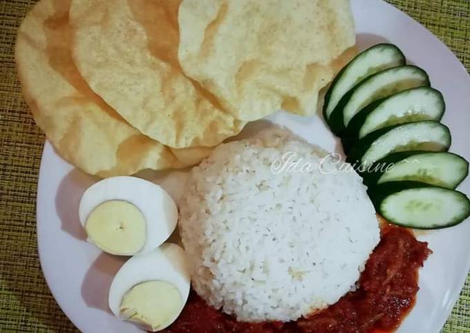Easiest Way to Cook Appetizing RESEPI NASI : NASI LEMAK MUDAH
