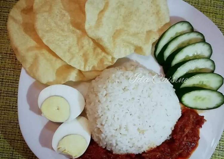 👩‍🍳RESEPI NASI : NASI LEMAK MUDAH