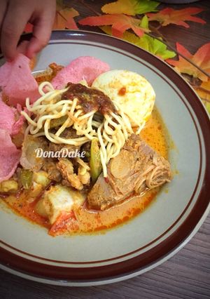 Foto resep Lontong pical padang