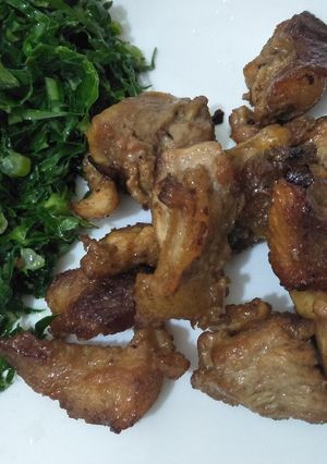 A picture of Fried beef.