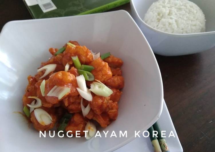 Cara memasak Nugget Ayam Korea yang sempurna