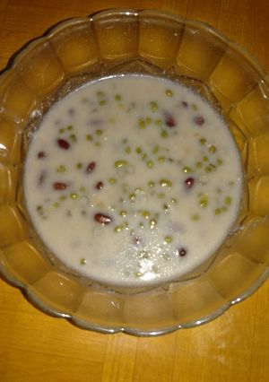Foto resep Bubur Kacang Hijau-Kacang Merah
