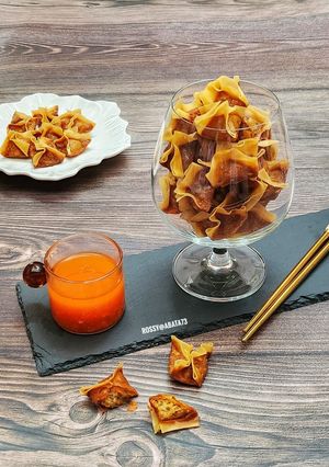 Foto resep Pangsit mini Tahu Otak-Otak
